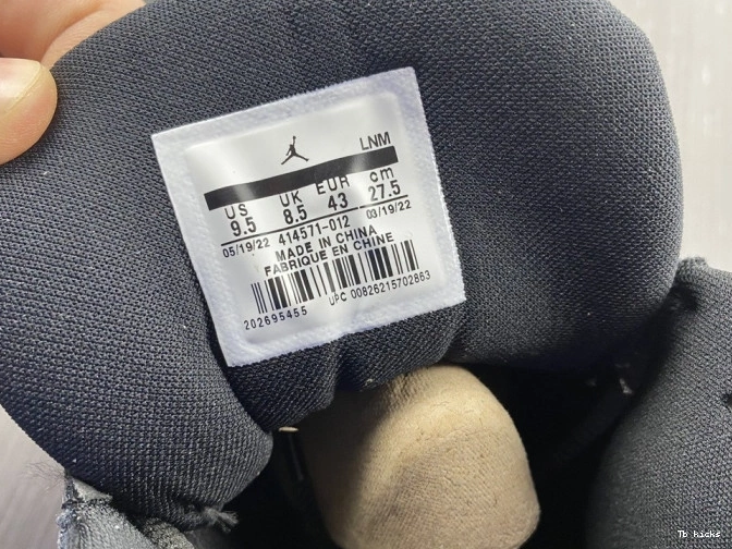 Reps TBK and Retro 13 Jordan 414571-012 Air Cap Gown 0629